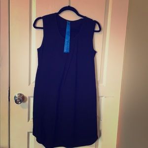 Black dress with pockets